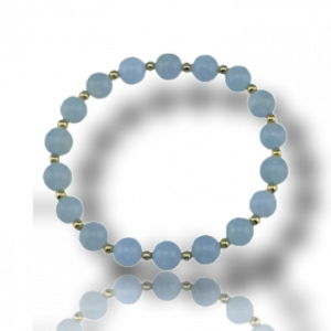 Blue Lace Agate 7mm Chakra Bracelet