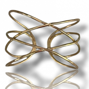 Double Infinity 14k Gold Fill Cuff